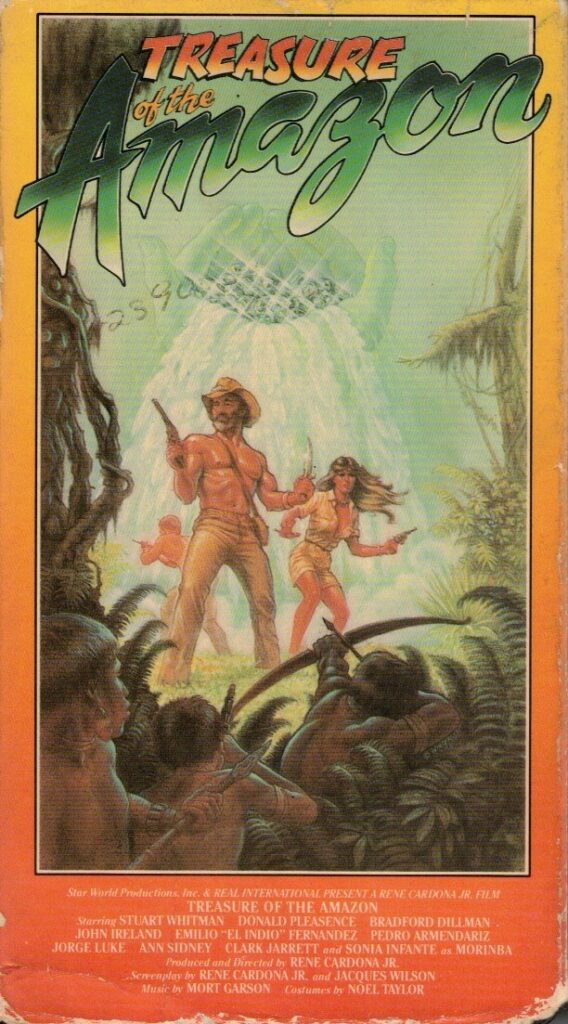 Treasure of the Amazon VHS cover art.