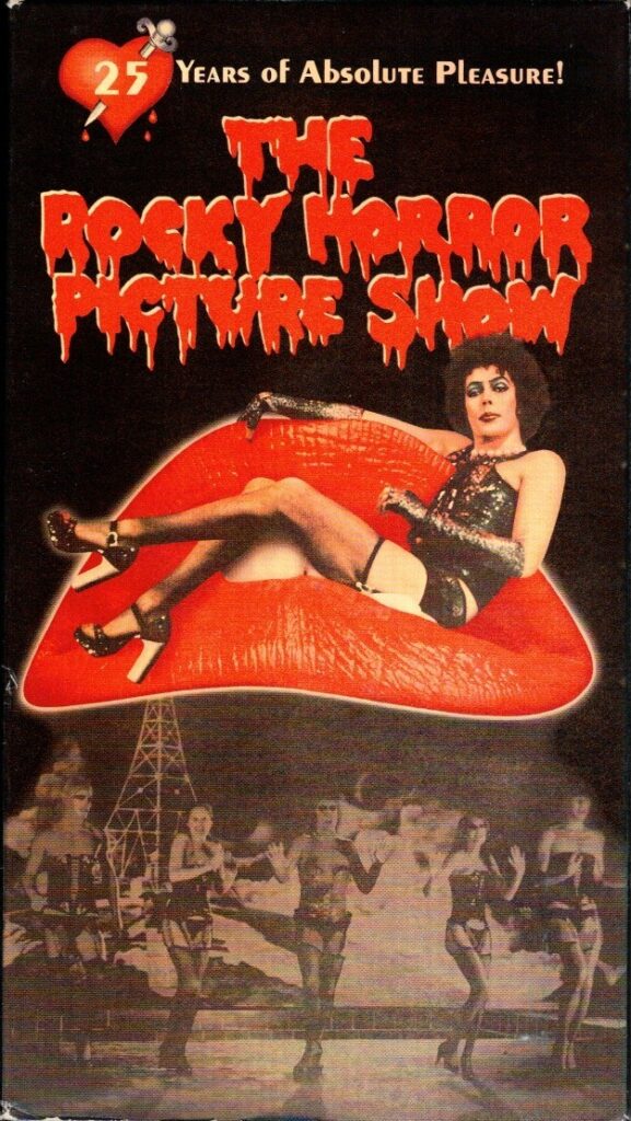 The Rocky Horror Picture Show 25th Anniversary Edition VHS front cover scan